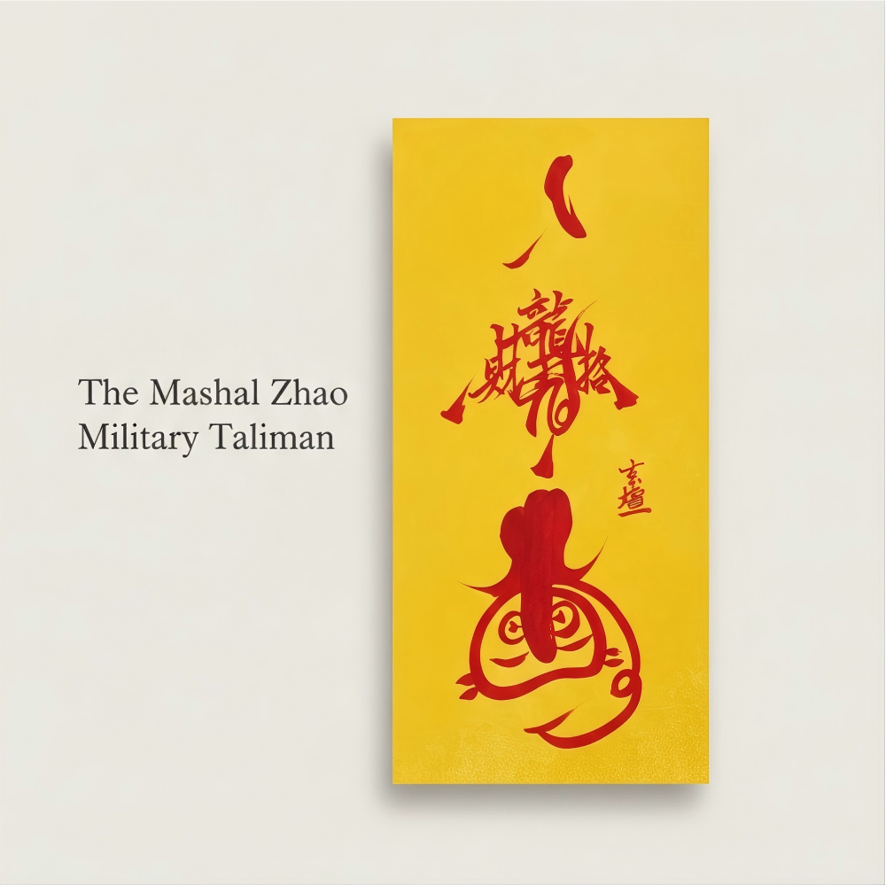 the marshal zhao military wealth talisman the marshal zhao military wealth talisman