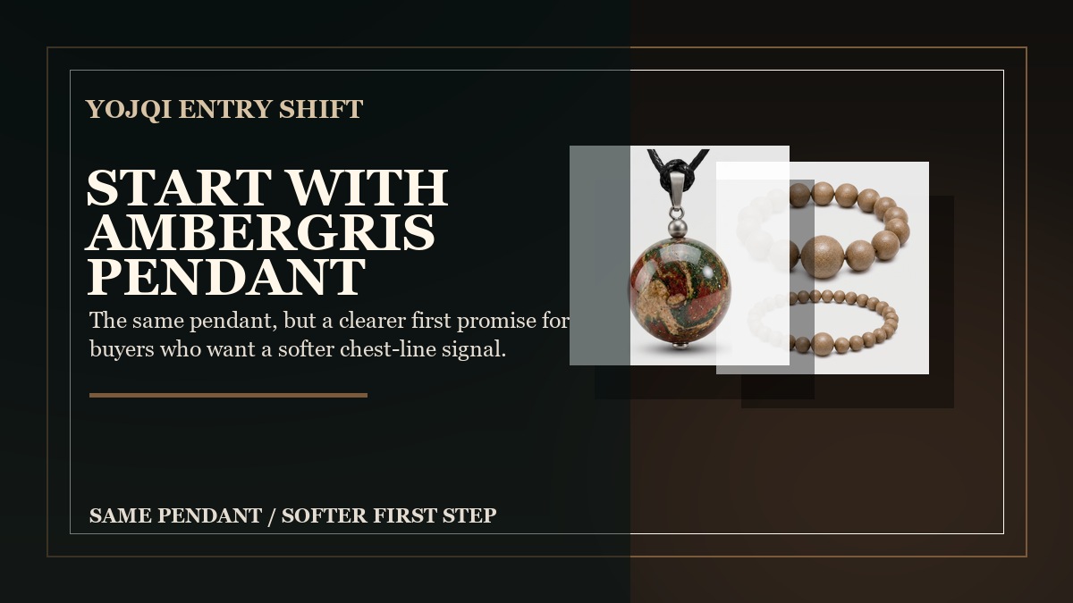 Why June 13 Starts with the Softer Ambergris Pendant Route YOJQI Ambergris Pendant June 13 protection route