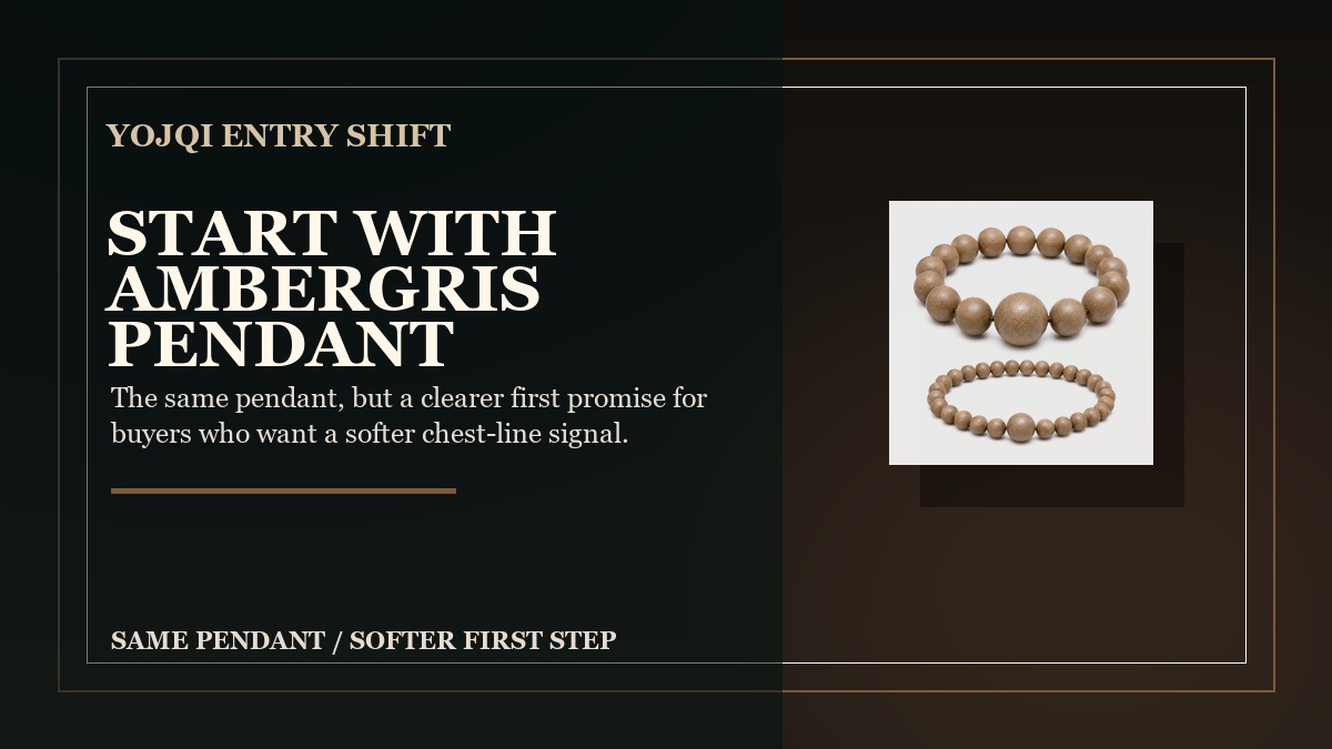 Why June 16 Starts with the Softer Ambergris Pendant Route Why June 16 Starts with the Softer Ambergris Pendant Route