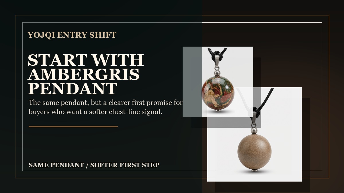 Why June 26 Starts with the Softer Ambergris Pendant Route