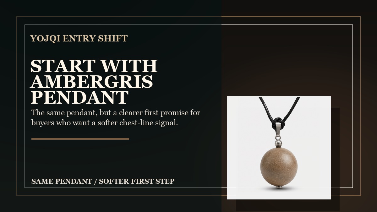 Why June 28 Starts with the Softer Ambergris Pendant Route