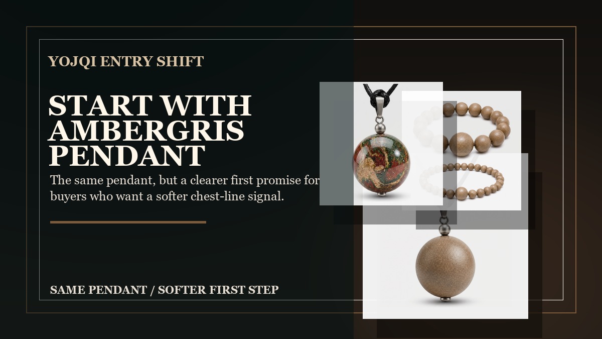 Why July 18 Starts with the Softer Ambergris Pendant Route Why July 18 Starts with the Softer Ambergris Pendant Route